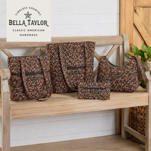 Image of Bella Taylor Simple Crossbody, Quilted Handbag for Women
