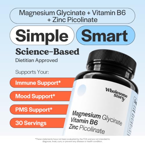 Wholesome Story Zinc and Magnesium Supplement