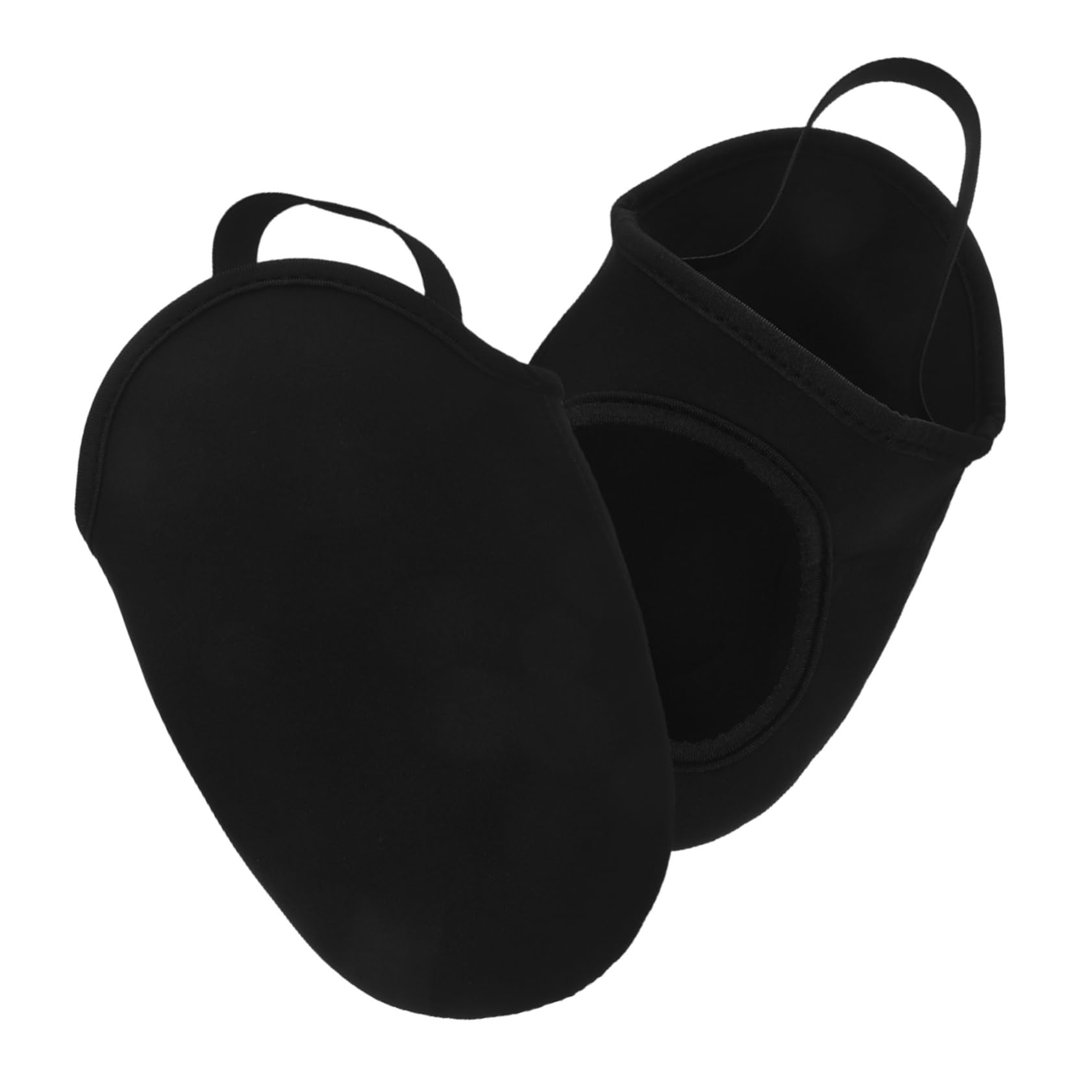 VICASKY 2pcs Non Slip Cycling Shoe Covers Windproof Winter Protection for Mountain and Road Biking Warm Half Shoe Covers for Comfortable Riding Cold Weather