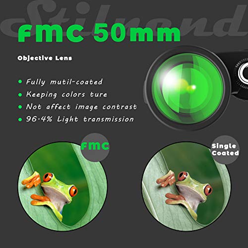 Binóculos para adultos de alta potência 30,5 x 127,5 cm para zoom HD à prova d'água, binóculos pote