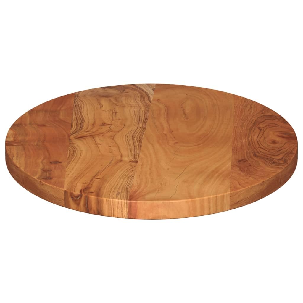 Piano da tavolo ovale, 100 x 40 x 2,5 cm, in legno massiccio di