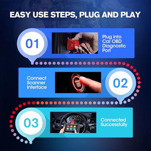 Autel Original OBD2 Main Test Cable, 5.6ft 1.7M, 16 Pin OBDII Diagnostic Test Cable, Work with Scanner MK808 MK808S MK808Z MX808 MX808S MP808 MP808S MP808K DS708 DS808 MS906 MS908, IM508 IM508S - Image 5