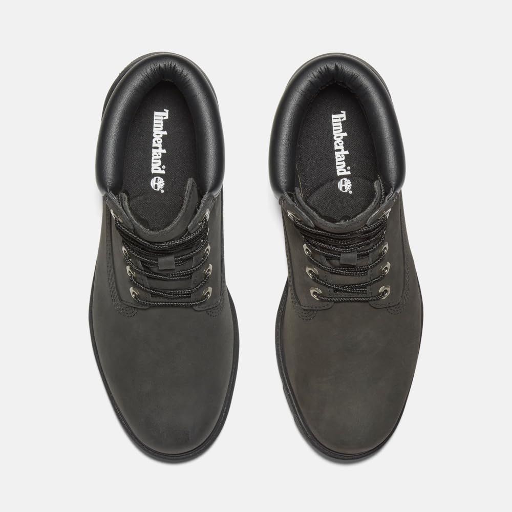 Timberland Uomo Stivali In Pelle Da 6 Pollici, Jet Black
