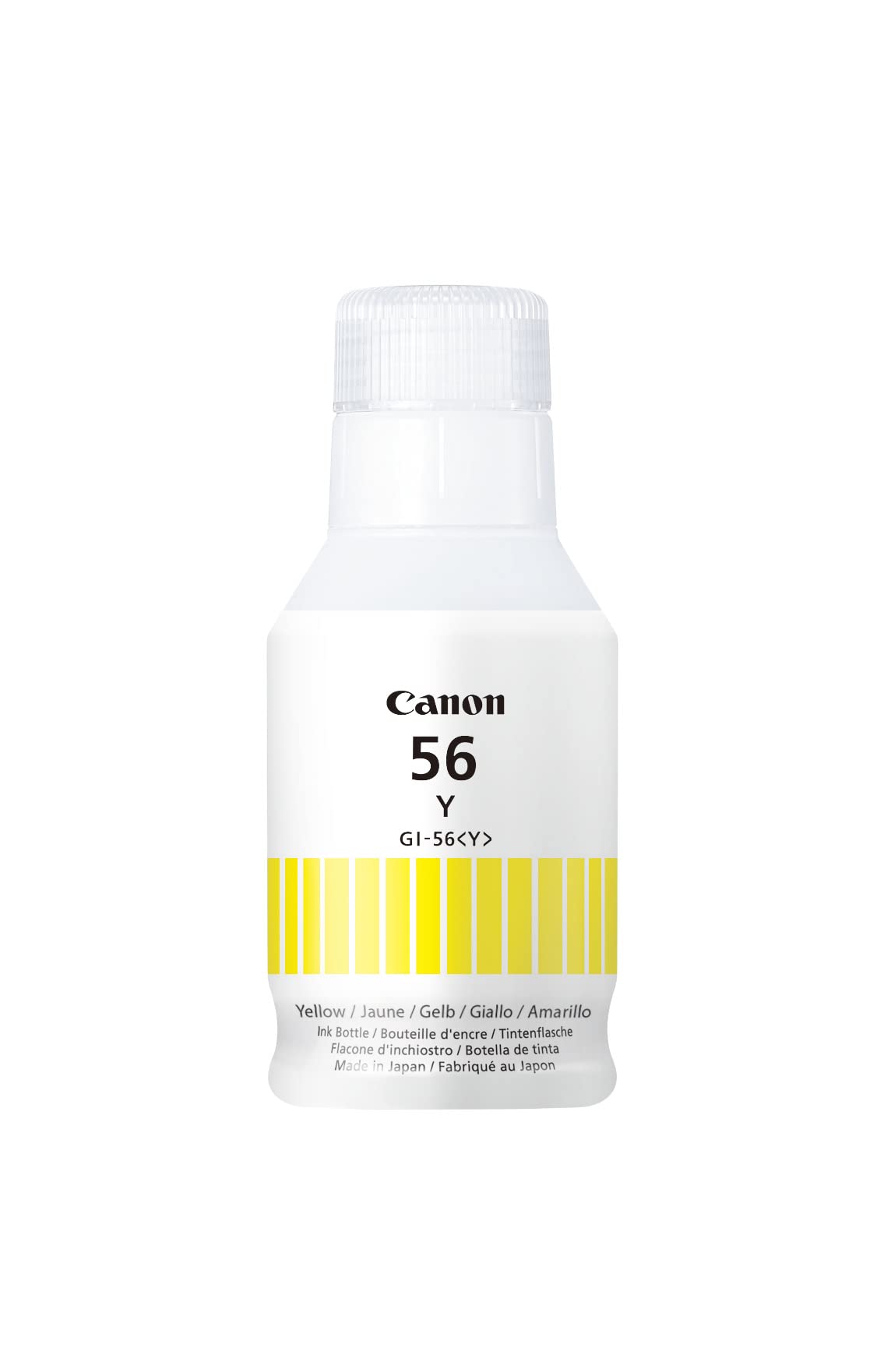 Canon GI-56Y Yellow Ink Bottle - Genuine Ink - Compatible with MAXIFY GX6050/GX6150/GX7050/GX7150/GX5050/GX3050/GX4050/GX6550/GX5550