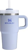 Vista 52 de STANLEY Quencher H2.0 Vaso Térmico con asa y pajilla, 64 onzas, tapa Flowstate de 3 posiciones, gran capacidad para viajes y deportes, vaso de acero
