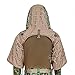 Tactical Ghillie Jacket Sniper Tog Ghillie Suit Base Brown