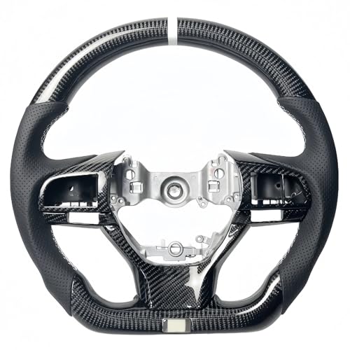 J[ANZT[ Carbon Fiber Steering Wheel Compatible With Lexus ES IS250 IS350 GSF IS300 ISF RCF Series Models