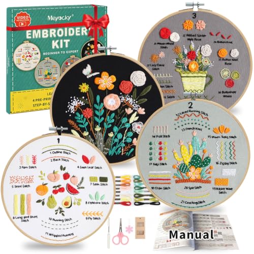 Meyocky Embroidery Kit