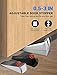Upgrade 2-Pack Heavy Duty Door Stopper, 3 in Tall Spring Large Door Stops for Bottom of Doors, Decorative Door stoppers Wedge Holder to Keep Open Doorstop Suit Any Heavy Gate