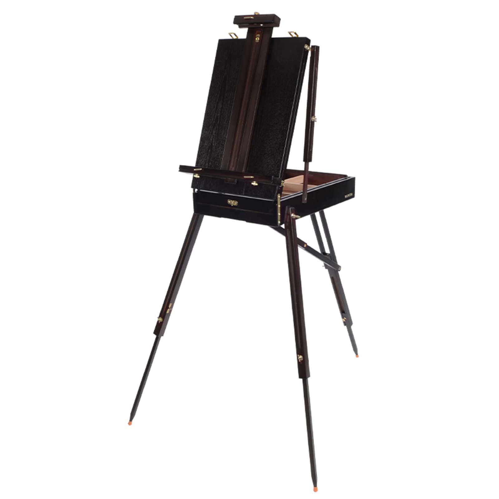 ASerZenith 178Cm Tall Easel For Painting, Heavy Wooden Easel A-Frame Floor Easel Portable Folding Easel Tripod For Artists, Adults
