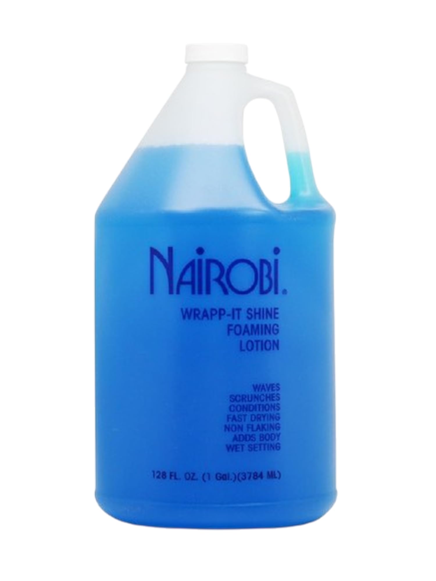 Wrapp-It Shine Foaming Lotion 128 oz Heat Protectant & Shine