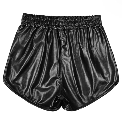 Image of Perfashion Girls Metallic Shorts Sparkly Shiny Hot Pants Gold /Silver /Pink Outfit
