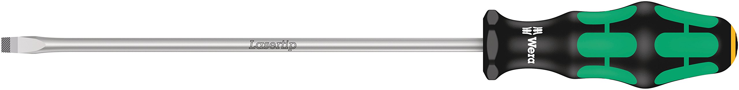 05007621001 Kraftform Plus 334 Slotted Screwdriver, Lasertip, 6.5mm Head, 8" Blade Length