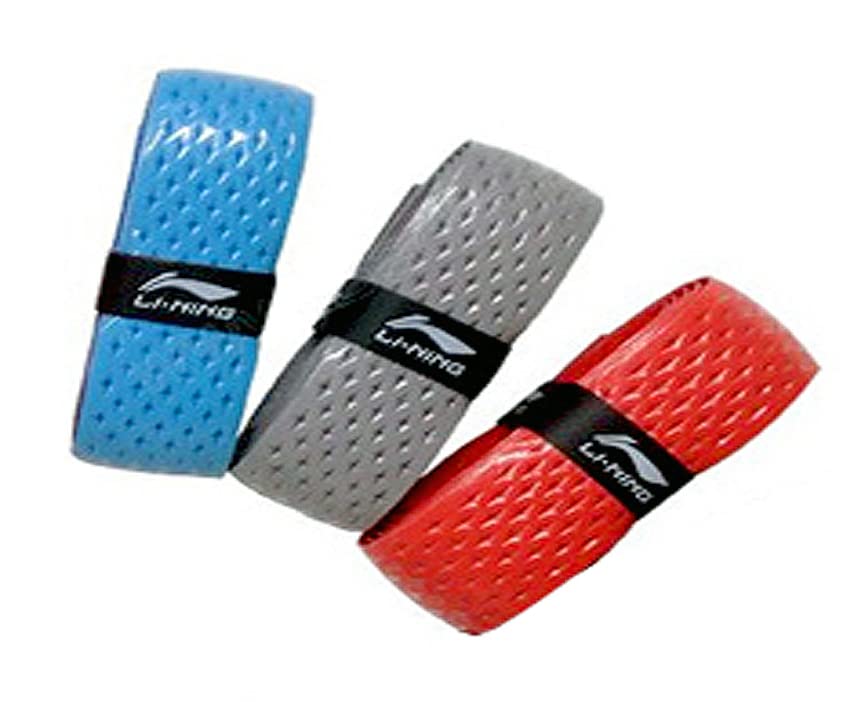 Li-Ning Gp18 Badminton Racquet Grip 3PC (Multicolor)