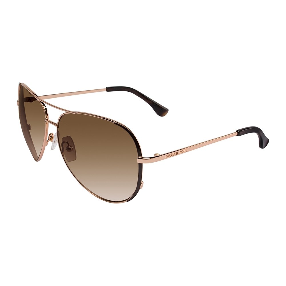Michael Kors Sicily Aviator Sunglasses in Dark Brown M2045S 200 59