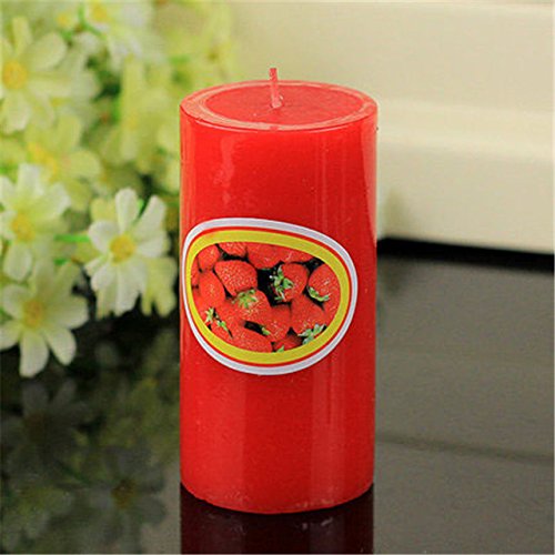 Pillar Smokeless Party Candle Aromatherapy Romantic Candela