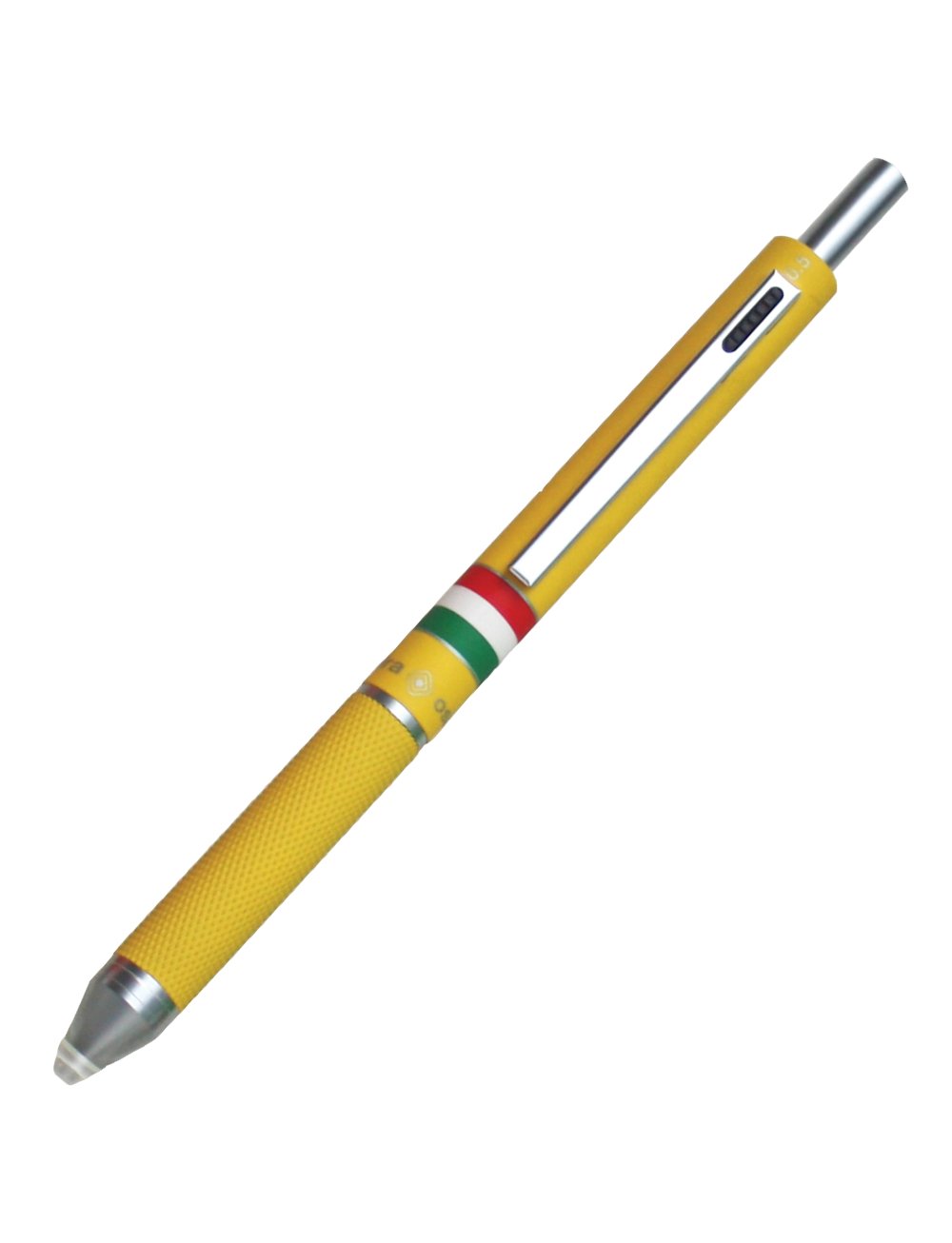 OSAMA Quadra Ballpoint Pen with Lead Holder, 0.8mm Tip + 0.5mm Refill, Ideal for School and Writing Supplies, Office, University - Coloured Ballpoint Pen with Ink in Black, Blue, Red - Fuchsia