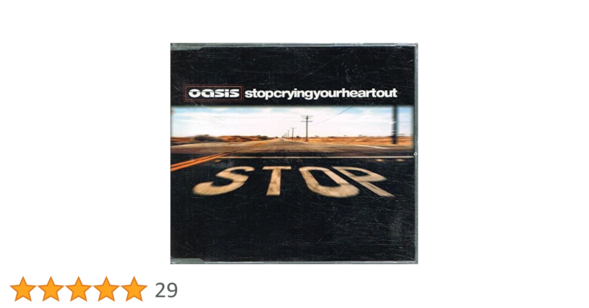 Amazon.co.jp: Stop Crying Your Heart Out: ミュージック
