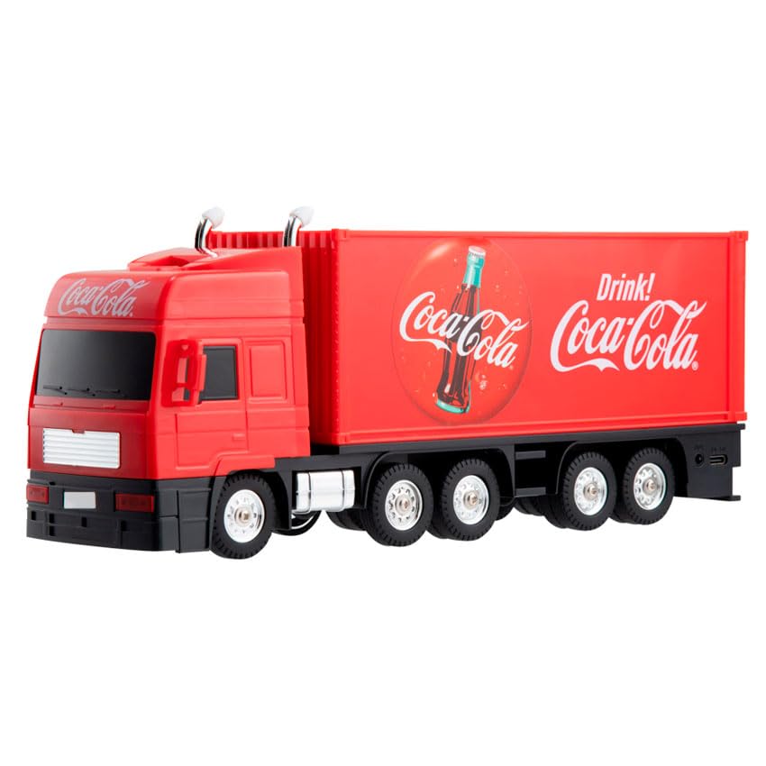 Amazon.com: Coca-Cola Bottle Script Truck Speaker : Electronics