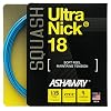Blaues Ashaway-Ultra-Nick-18-Squash-Saiten-Set (1,02 mm)
