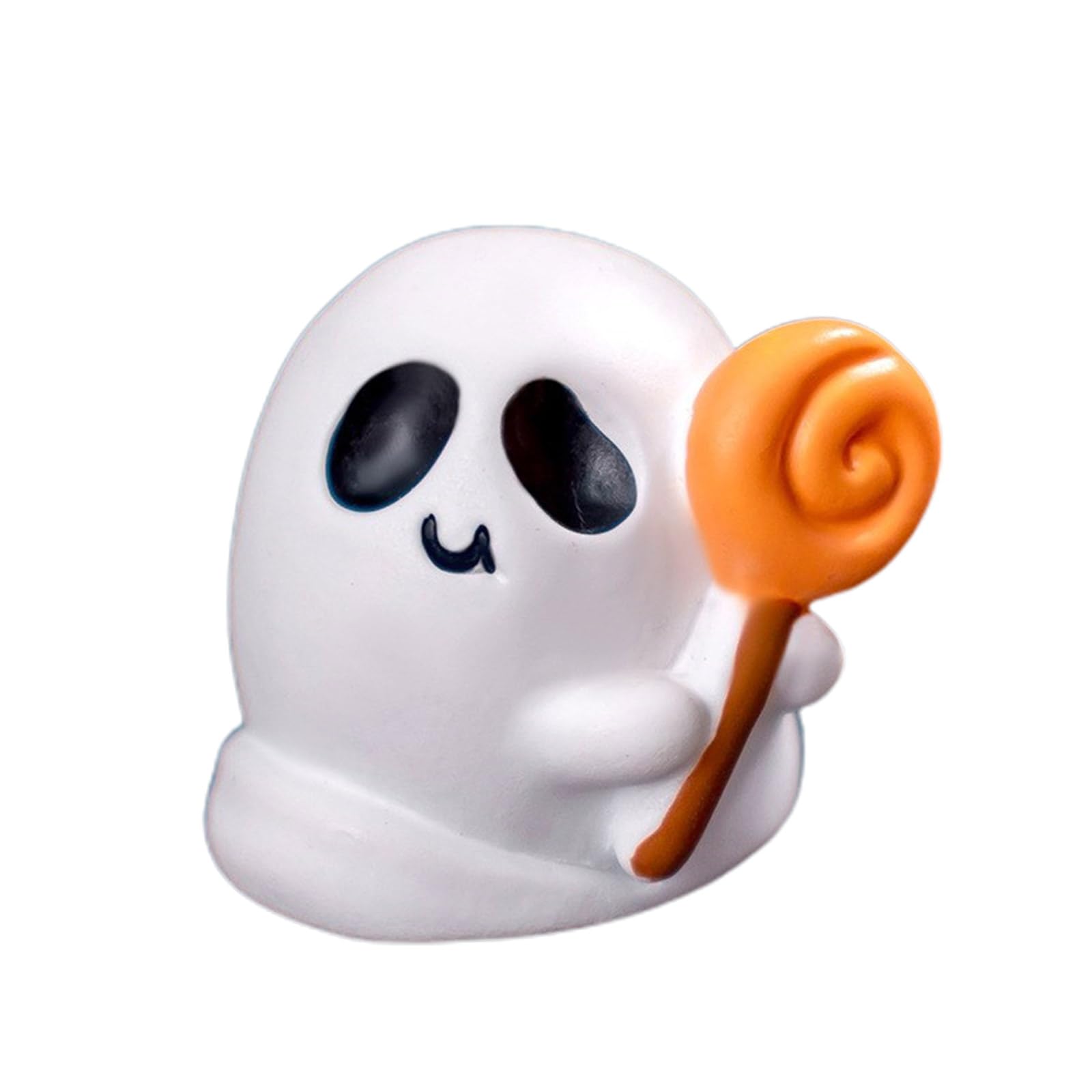 Jazuaiao Cartoon Pumpkin Ghostly Bat Elves Miniature Sculpture for Halloween Enthusiasts and Home Table Decors Resins Figurines Halloween Decorative Sculpture