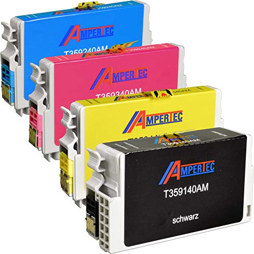Preisvergleich Produktbild 4 Ampertec Tinten für Epson C13T35964010 35XL 4-farbig
