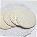 FRCOLOR 20pcs Natural Loofah Makeup Remover Pads for Gentle Facial Cleansing Travel Face Wipes Suitable for All Skin Types