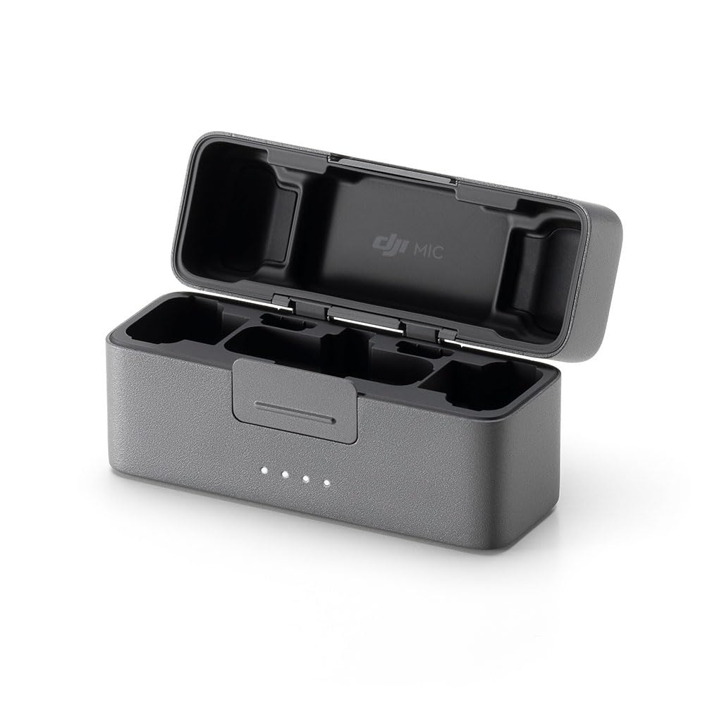 Microfone DJI Mic 2 (2 TX Microfone + 1 RX Receptor + 1 Case de