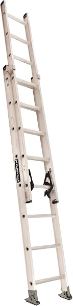 Louisville Ladder Aluminum Extension Ladder 300-Pound Capacity