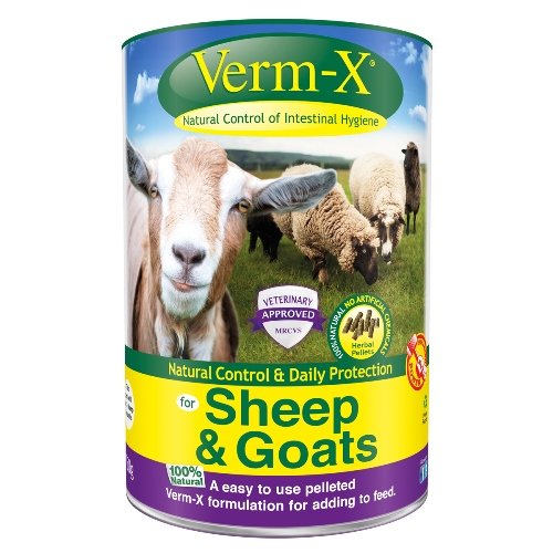 verm-x – pellet a base di erbe per pecore e capre x 750 GM Tube