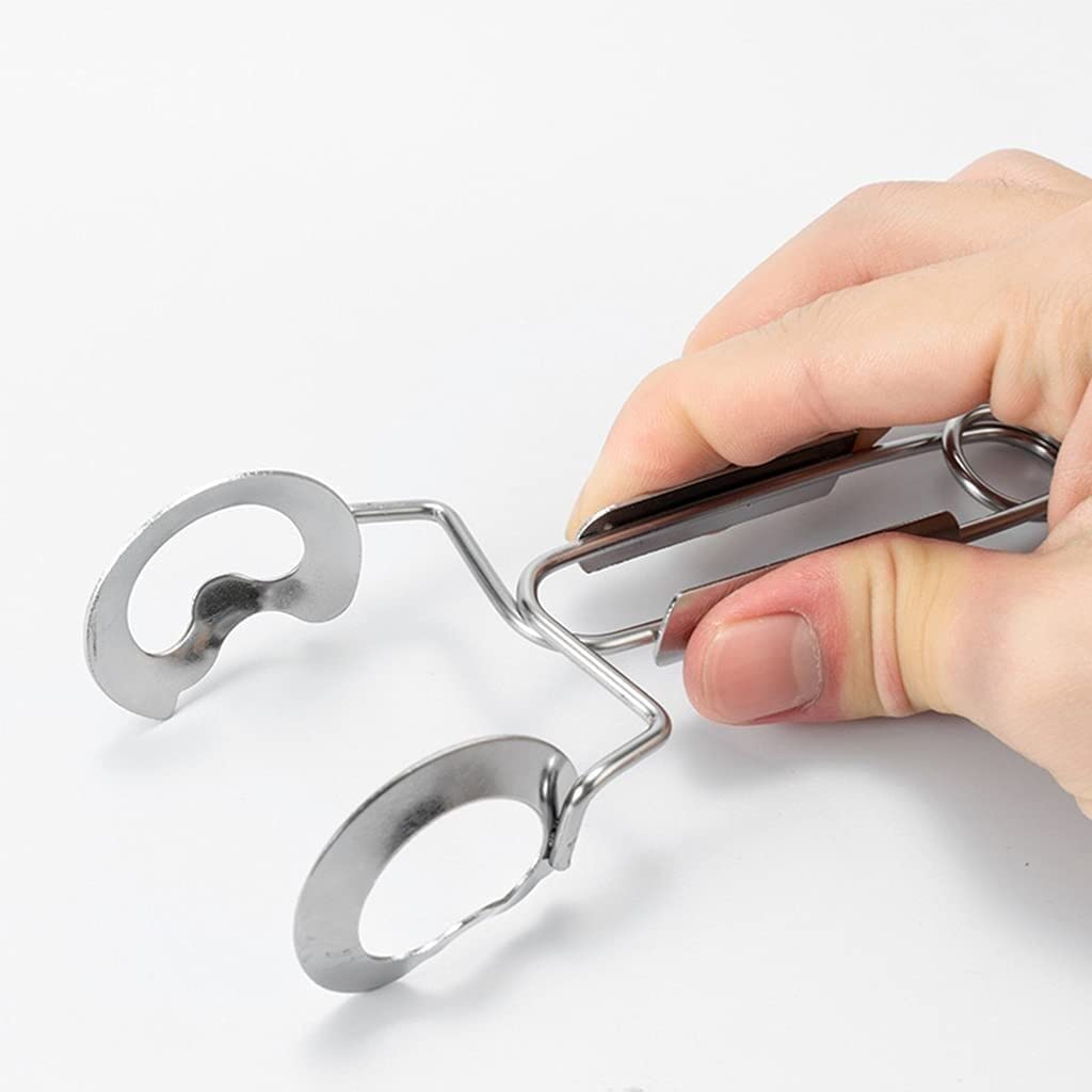 Pinzas para Caracol de Acero Inoxidable, Pinzas para Servir Alimentos, Utensilios de Cocina para Restaurante, Hotel, útiles y prácticos, 2 uds.