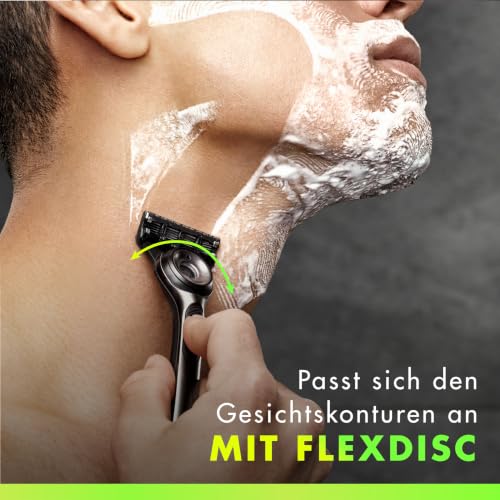Gillette Labs Rasierer Herren, Nassrasierer, Metall, Grau – Ansicht 5