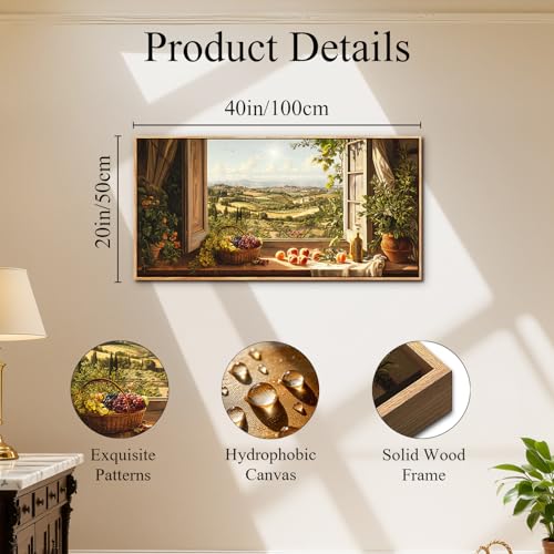 Tableau mural Nature Morte 50x100 HD toile SERIMINO