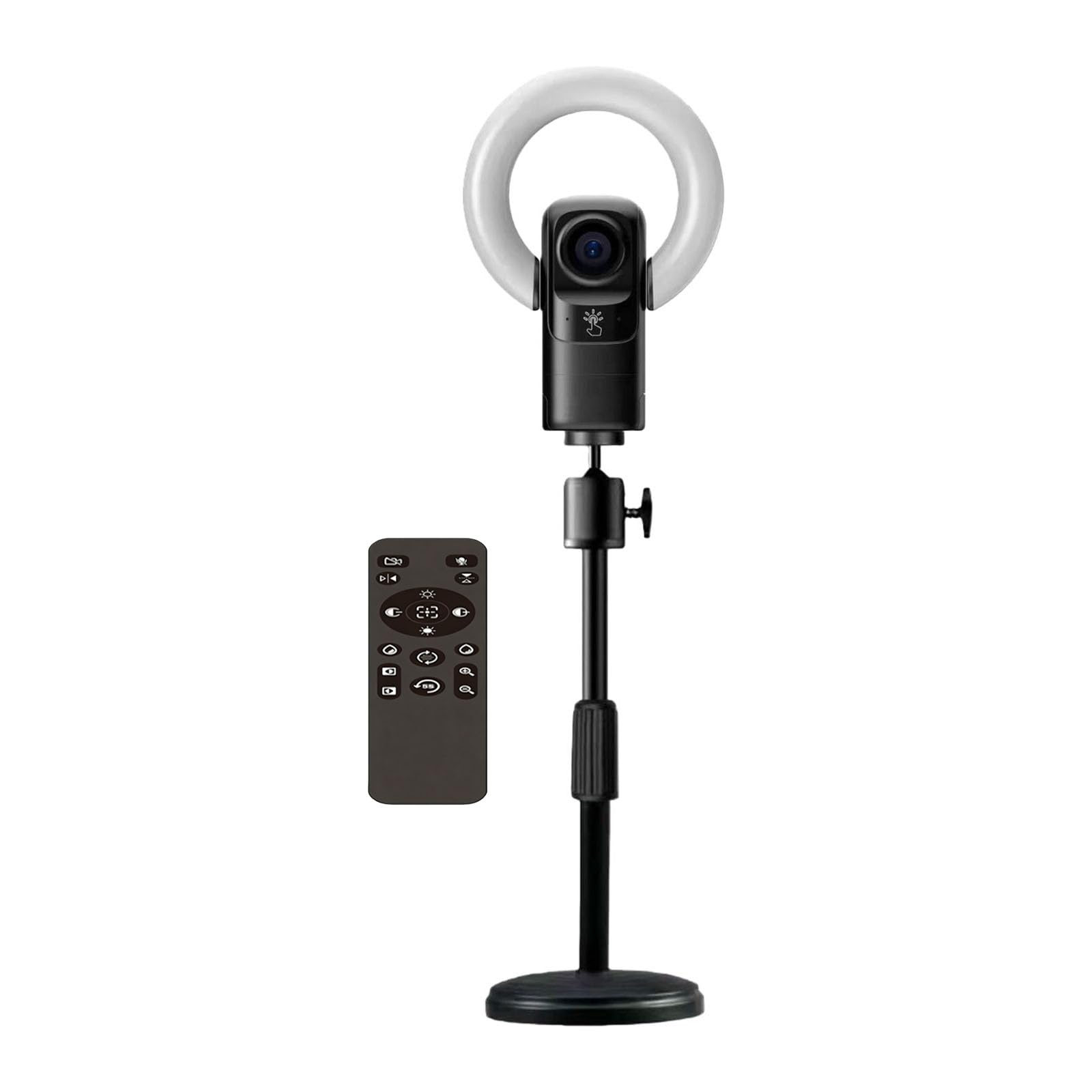 30FPS Smooth Streaming Webcam Autofocusing con microfono integrato e telecomando per monitor desktop Montaggio Microfono Webcam