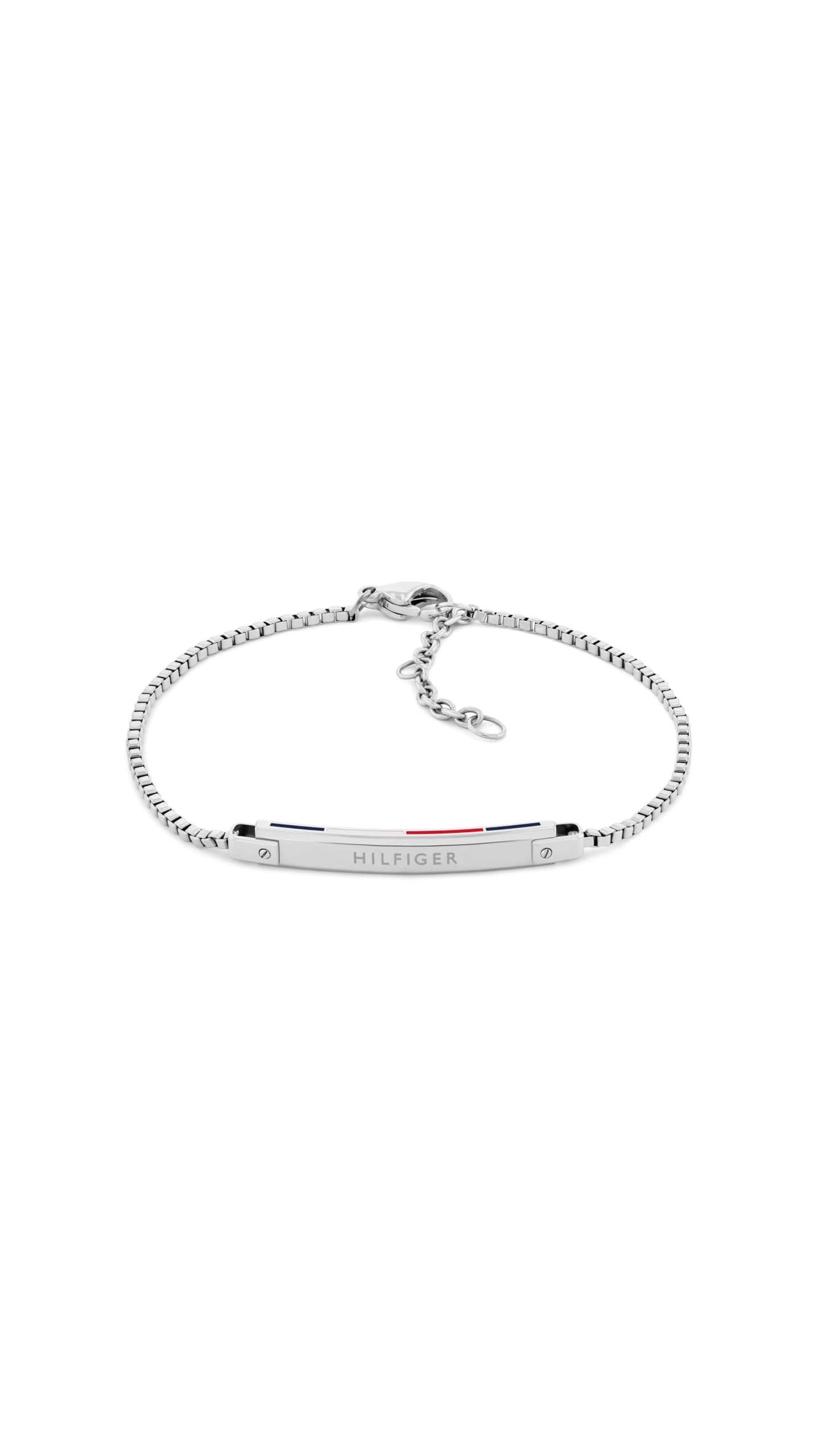 Tommy Hilfiger Jewelry Women's Stainless Steel Chain Bracelet with the Iconic Flag - 2780952