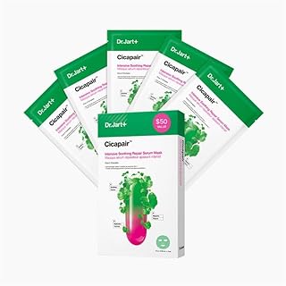 Dr.Jart+ Cicapair Sensitive Skin Serum Korean Face Mask for Redness with Centella Asiatica | Sheet Mask | Korean Skin Care