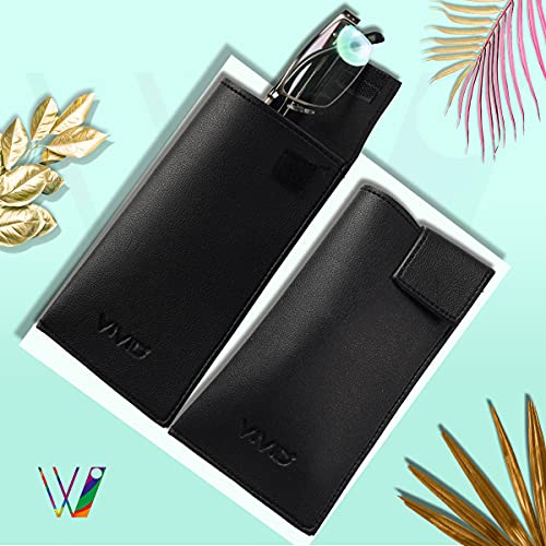 Image of VIVID Unisex Specs Valcro Eyewear Dabbi Artificial Leather Soft Case Cover
