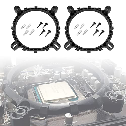 Soporte para ventilador y disipador de CPU para sockets Intel LGA775, LGA1150, LGA1155, LGA1156, LGA1200 y LGA1700 miniatura 2