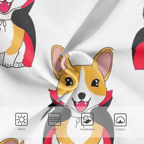 Cute Dogs White Toddler Underwear Floral 2t Cotton Panties for Girl Funny Briefs Kids Undies3