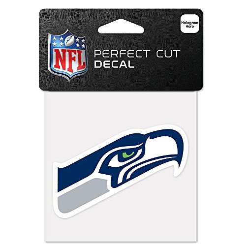 WinCraft Seattle Seahawks Logo Die Cut Full Color 4x4 Decal
