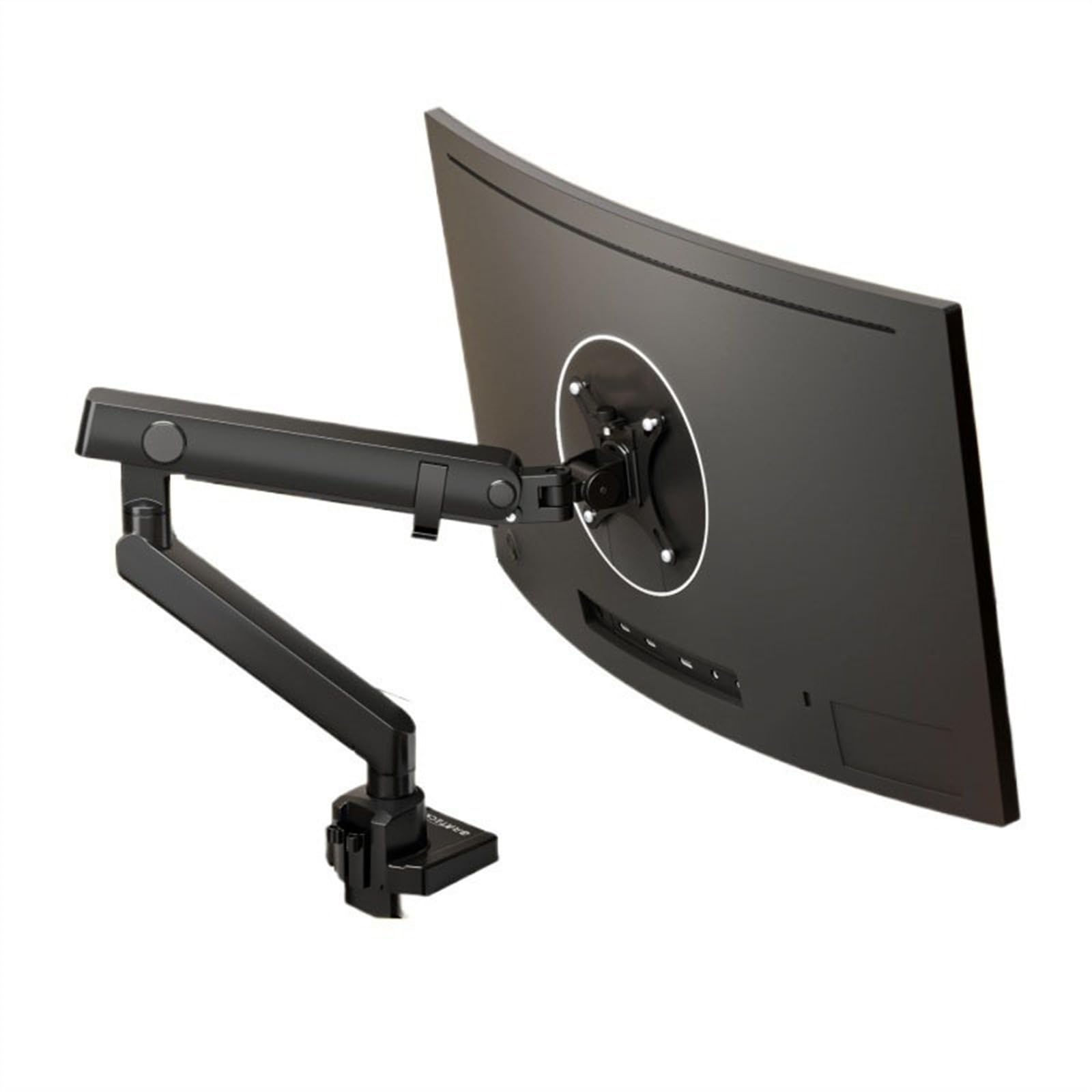 Aioneer Monitor Arm Single Monitor Mount Arm For 17-40" Screens, Monitor Desk Mount Holds Up To 26.4Lbs, Full Motion Monitor Desk Mount, Mount 75X75, 100X100 Monitor Mount Arm