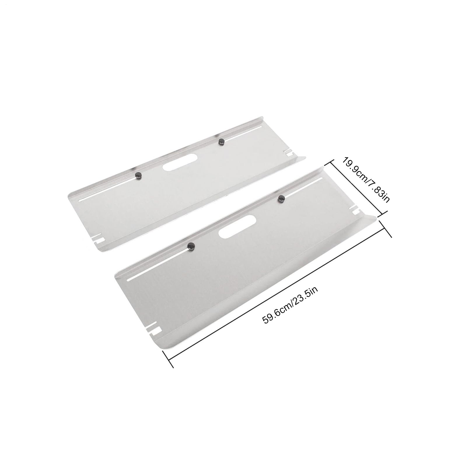 Kit de Alineación de Ruedas Genérico | Kit Placas Geometrie Ruedas - Placas de Medición Precisas y Robustas para Equipos de Garaje y Automóviles