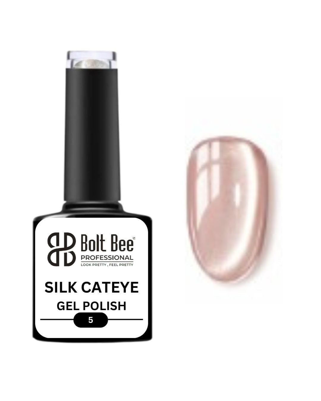 Bolt bee silk cat eye Magnetic Cat-Eye UV Gel Nail Polish | Cat-Eye Effect | Long-Lasting & Chip-Resistant Gel | UV/LED Cured (silk 05)-picture-23