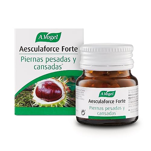 A.Vogel Aesculaforce Forte | Extracto de Castaño de Indias para Piernas Cansadas y Pesadas | Ingredientes Activos Suizos | Bienestar Natural | 30 comprimidos