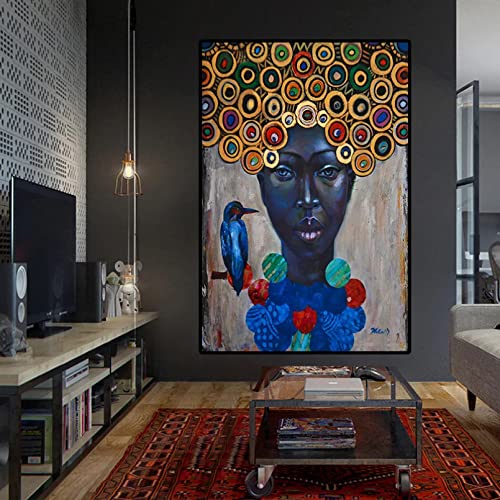 Toile portraits femmes africaines impression haute définition