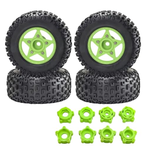 RC�^�C���J�[ For Traxxas For Slash For Arrma For Senton For Vkar SCTX10 For HPI 1/8 1/10�p 4�� 109mm �V���[�g�R�[�X�g���b�N�^�C�� 12mm 14mm 17mm�z�C�[���t