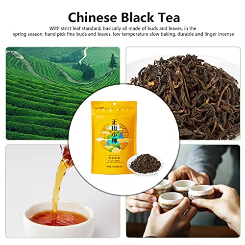 Lapsang Souchong Chá Preto Folha Solta 65g para Festa da Manhã e Tarde
