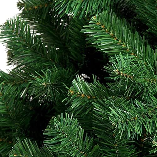 Large Colorado Pine Artificial Christmas Tree Tips with Metal Stand Beautiful Xmas Stackable Tree BLACK (Black, 7ft (1000 Tips)) (Black, 5ft (500 Tips))