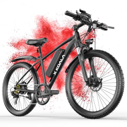 Electric Bike for Adults,1500W Electric Mountain Ebike,40Miles,Commuter Electric Bicycle Electric Dirt Bike with 7-Speed, 26" Tires,Removable Battery, Shock Absorber image 1