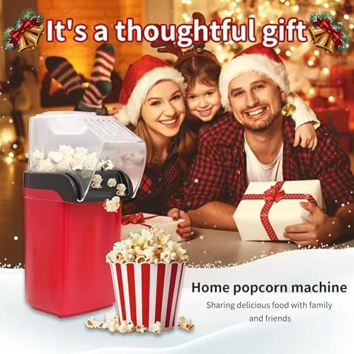 Air Popcorn Maker Machine - Electric Popcorn Maker Eight Cup Capacity Design Healthy Snacks Kitchen Gadget For E - Image 2